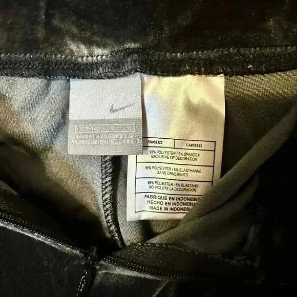 Nike Vintage Velour Side Stripe Y2K Sweatpants - Large - Picture 6 of 6